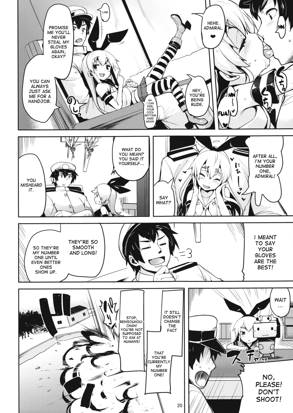 Hentai Manga Comic-Koi Suru Shimakaze-chan To Hentai Teitoku-Read-19